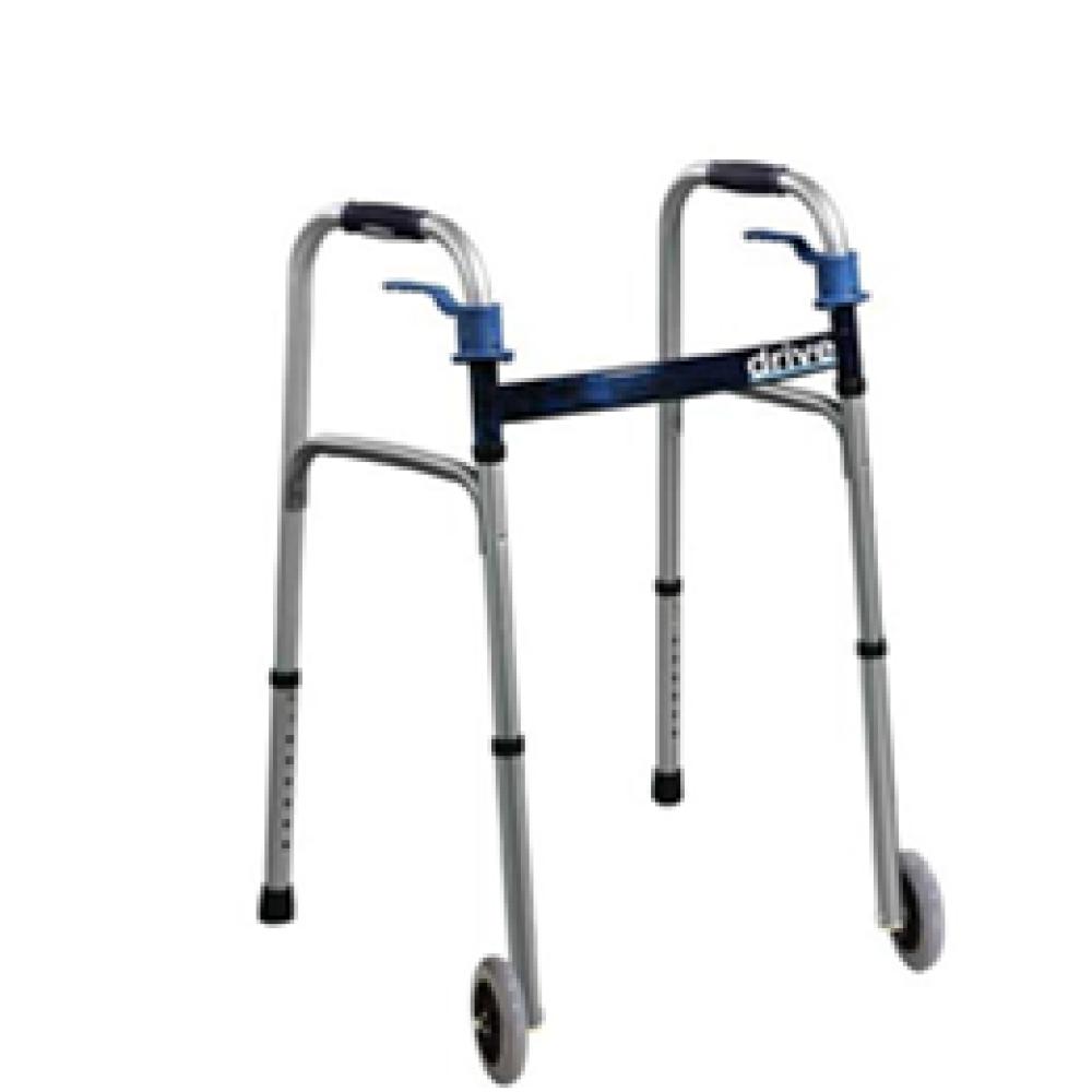 Image for product - DELUXE TRIGGER RELEASE FOLDING WALKER WITH 5 Image for product - DELUXE TRIGGER RELEASE FOLDING WALKER WITH 5