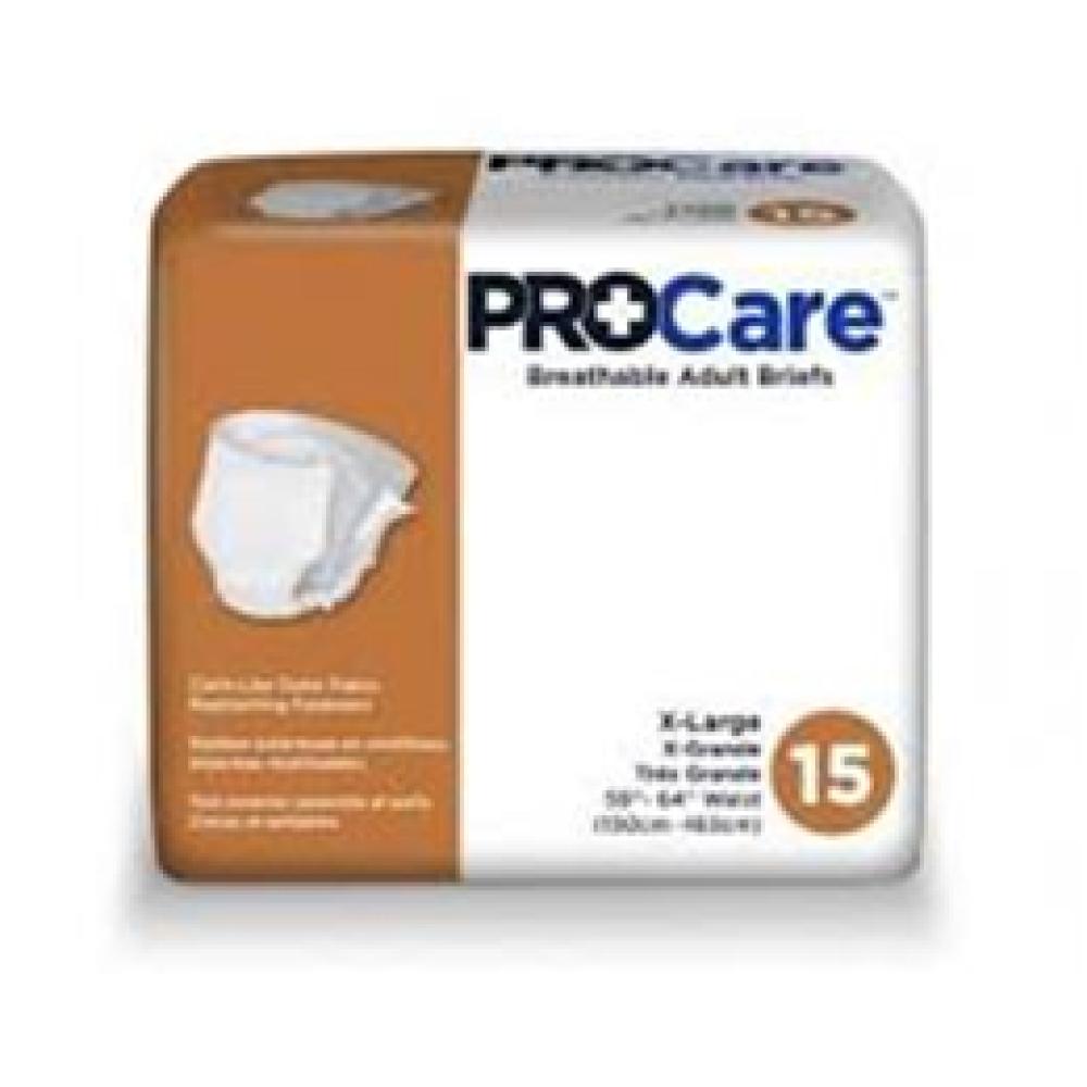 Image for product - ProCare ™ Breathable Unisex Adult Briefs; Extra Large (59 Image for product - ProCare ™ Breathable Unisex Adult Briefs; Extra Large (59