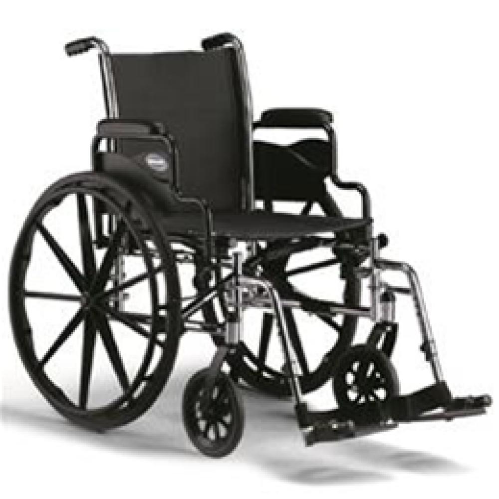 Image for product - Invacare Tracer SX5 Lightweight Wheelchair, Flip-Back Desk-Length Arms 18