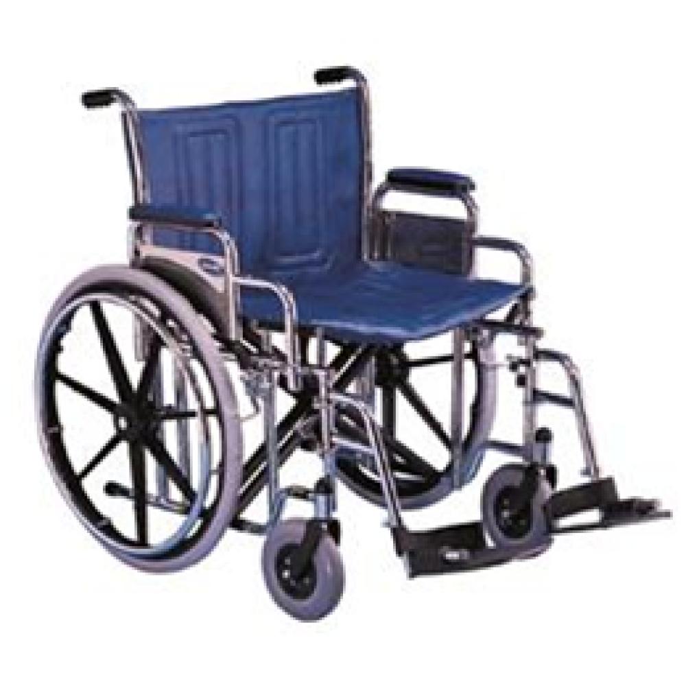 Image for product - Invacare Tracer IV Heavy Duty Wheelchair with Desk-Length Arms, 22