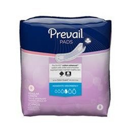 Image for product - Prevail Bladder Control Pad: Moderate Absorbency thumbnail Image for product - Prevail Bladder Control Pad: Moderate Absorbency