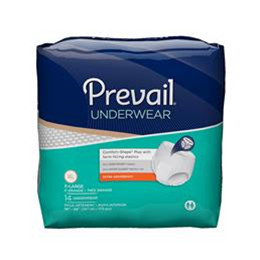 Image for product - Prevail Extra Absorbency Underwear: X-Large (58 Image for product - Prevail Extra Absorbency Underwear: X-Large (58